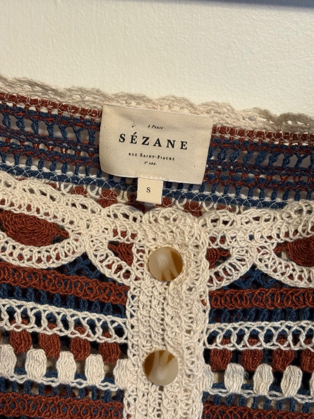 Sézane BREAH BLOUSE Small - Picture 5 of 6